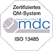 MDC Zertifizierung: ISO13485